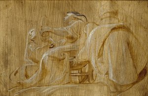 アッシジの聖クレア、1620年 作： Peter Paul Rubens
